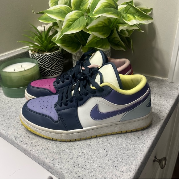 Jordan Shoes - Women’s Multicolor mismatch Jordan 1 low shoes